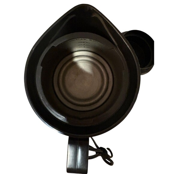 Vintage West Bend 2-5 Cup HOT POT Heat & Server 53007 Black USA 600 Watts Tested - Picture 9 of 10